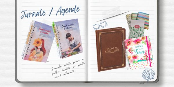 Jurnale si agende pentru notite si ganduri