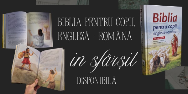 Biblia pentru copii, engleză - română