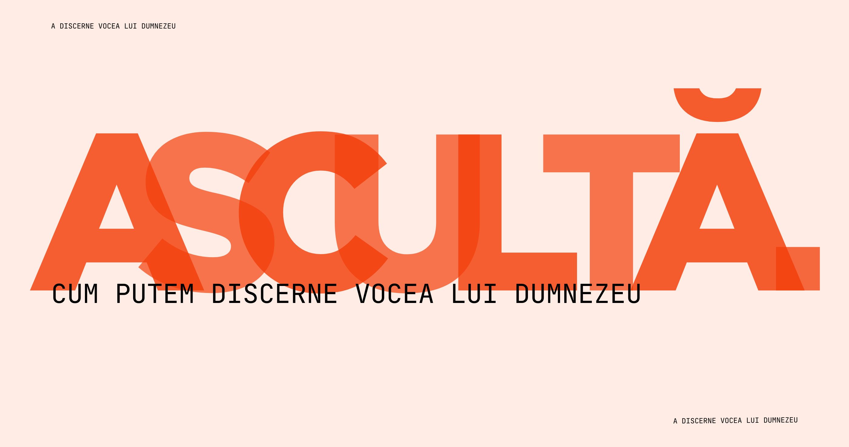 A discerne vocea lui Dumnezeu