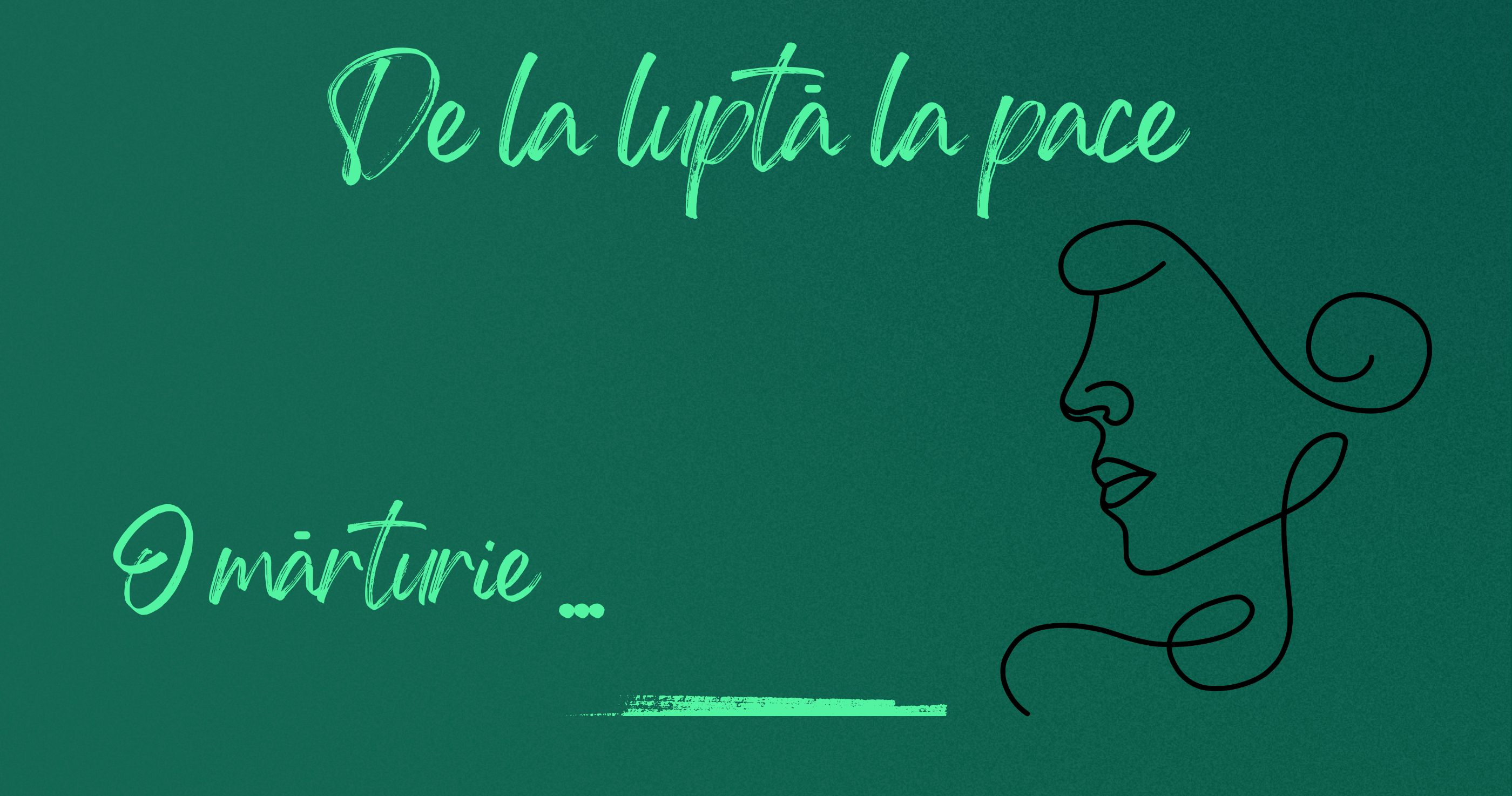 De la luptă la pace: o mărturie despre cum Dumnezeu schimbă o viață
