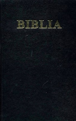 Biblia format mediu, coperta carton, cuv. D-lui Isus in rosu