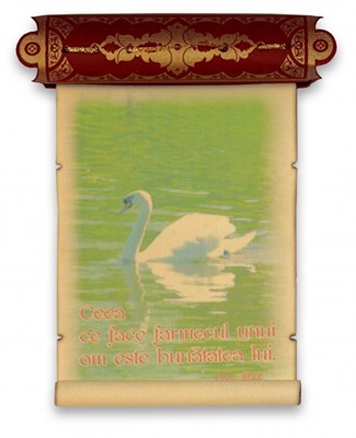 Felicitare Trezo - Farmecul unui om (Prov.19:22)