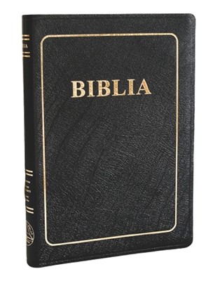 Biblia - format foarte mare, coperta piele, aurita, index, fara fermoar (Flexibila)