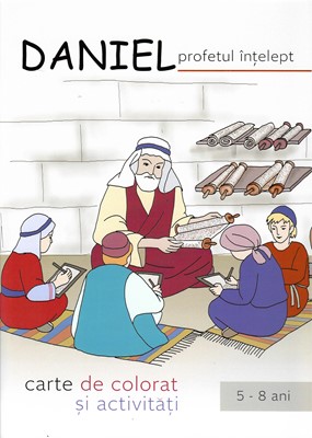 Carte de colorat - Daniel, profetul înţelept