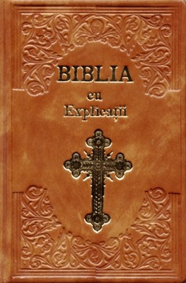 Biblia cu explicaţii handmade, fara fermoar