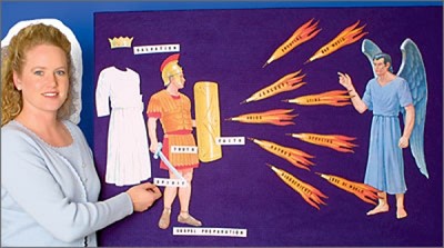 Biblia în flanel - Armătura creştinului (12 lecţii)