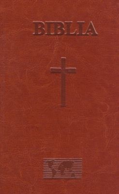 Biblia - format foarte mare, copertă piele şi fermoar