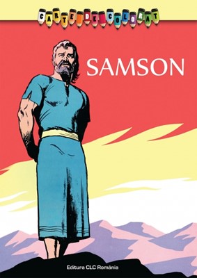 Carte de colorat. Samson