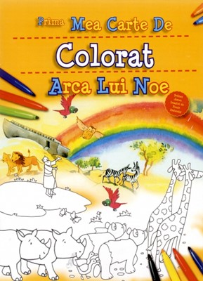 Arca lui Noe - carte de colorat