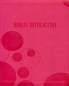 Biblia interactivă - roz cyclamen