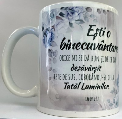 Cana cu verset - Esti o binecuvantare
