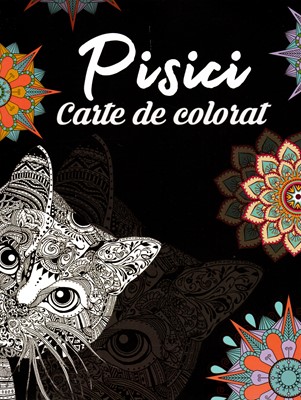 Pisici carte de colorat