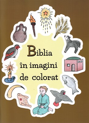 Biblia în imagini de colorat