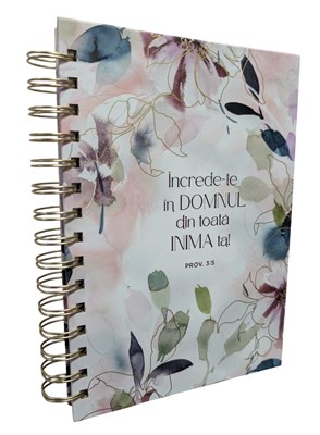 Jurnal: Încrede-te în Domnul din toată inima ta! (Floral)