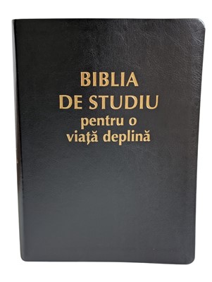 Biblia de studiu pentru o viata deplina - fara fermoar - NEGRU