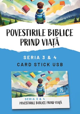 Povestirile biblice prind viață – Card stick USB – Seria 3-4