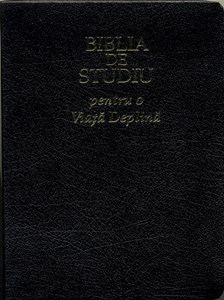 Biblia de studiu pentru o viaţă deplină, piele, fermoar (SC)
