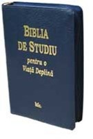 Biblia de studiu pentru o viaţă deplină - Copertă piele şi fermoar (SC)
