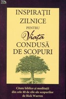 Inspiraţii zilnice pentru Viaţa Condusă de Scopuri (SC)