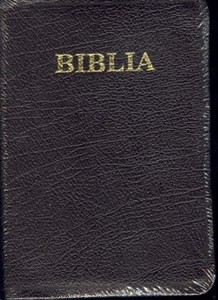 Biblia - format mediu, de lux, cu fermoar, fara index (Piele)