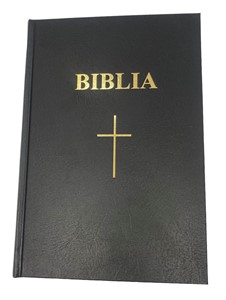 Biblia - format foarte mare, coperta simpla, Cuvintele Domnului Isus în Roşu (HB)