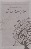 Stai liniştit - partituri pentru corul bisericii