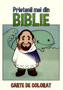 Prietenii mei din Biblie, carte de colorat