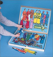Biblia în flanel - Sistem de organizare mic - 1 cutie