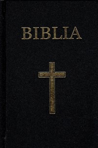 Biblie medie coperta carton negru