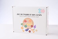 Set Farfuria Veselă. Joc de înșiruit din lemn