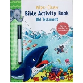 Wipe Clean Bible Activity Book - Old Testament - Activitati biblice pentru copii