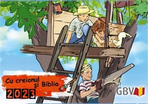 Cu creionul și Biblia  - calendar 2023 GBV pentru copii