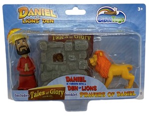 Daniel în groapa cu lei - figurine