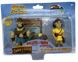 David și Goliat - figurine