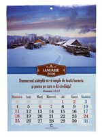 Calendar cu peisaje 2026