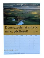 Calendar 2026 cu imagini si versete TBS