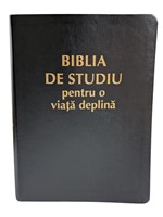 Biblia de studiu pentru o viata deplina - fara fermoar - NEGRU