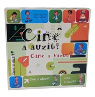 Joc - Cine a auzit? Cine a văzut?