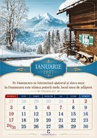 Calendar cu peisaje 2027