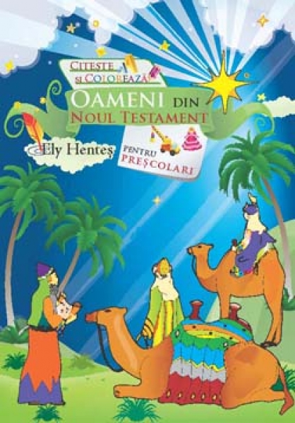 Oameni din Noul Testament - Preşcolari - Carte de colorat
