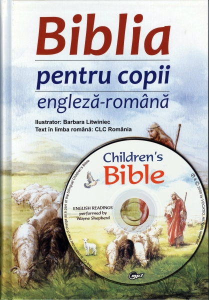 Biblia pentru copii, engleză & română + CD engleză