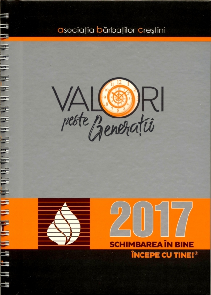 Carte devoţională - Agendă 2017 - Schimbarea în bine începe cu tine!
