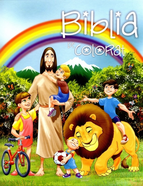 Biblia de colorat