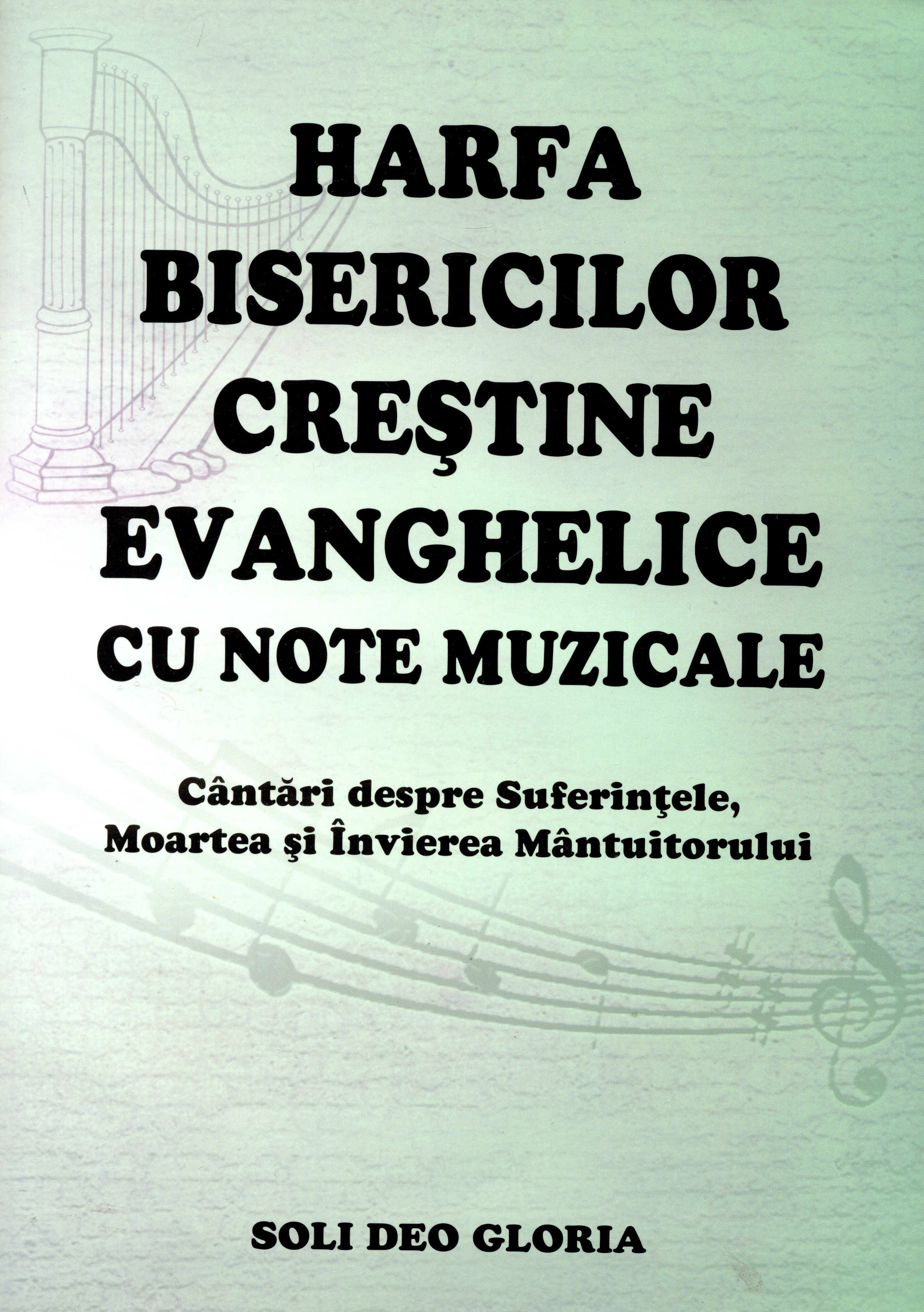 Harfa bisericilor crestine evanghelice, cu note muzicale, Pasti