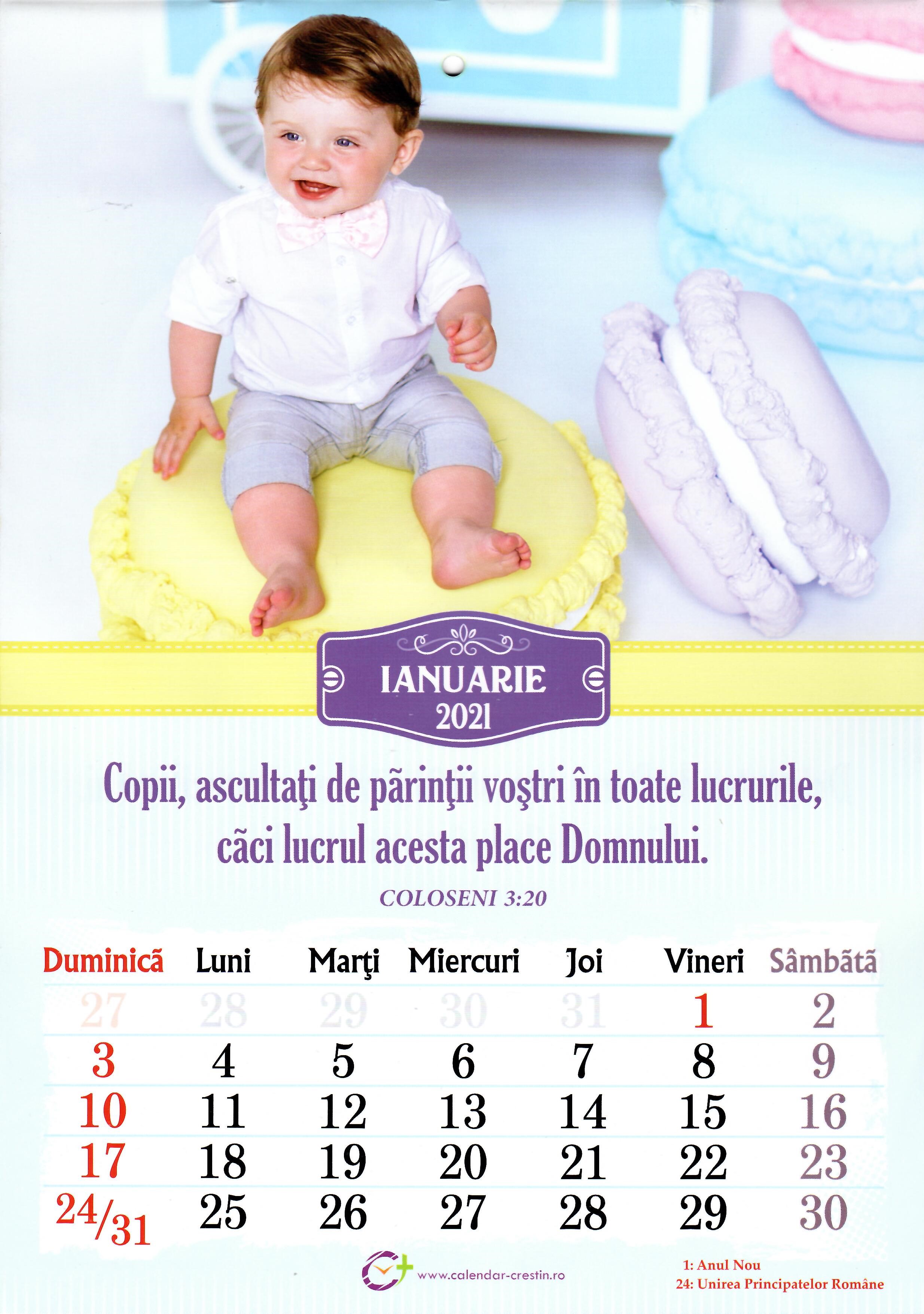 zCalendar A4 2021 copii