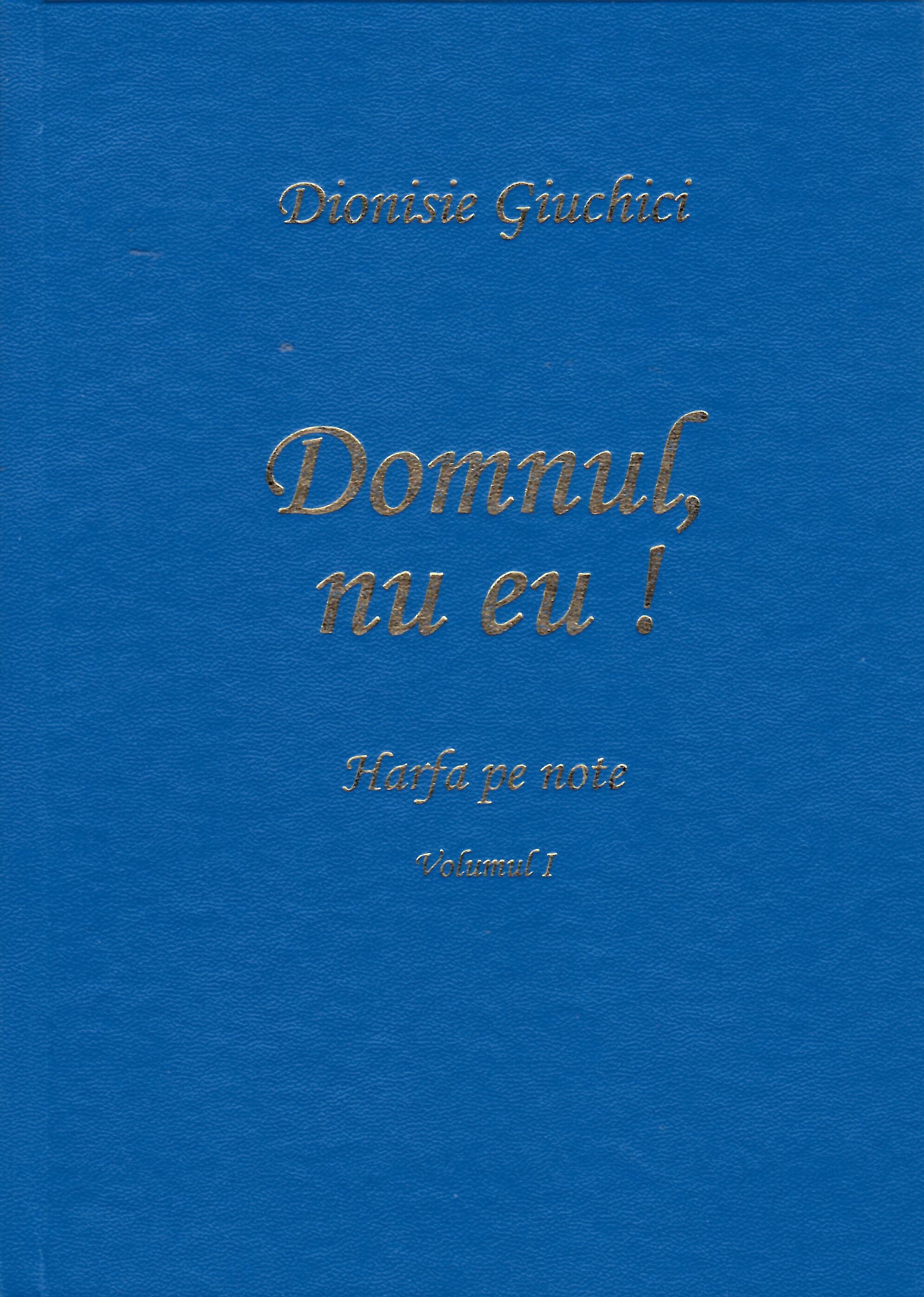 Domnul, nu eu!