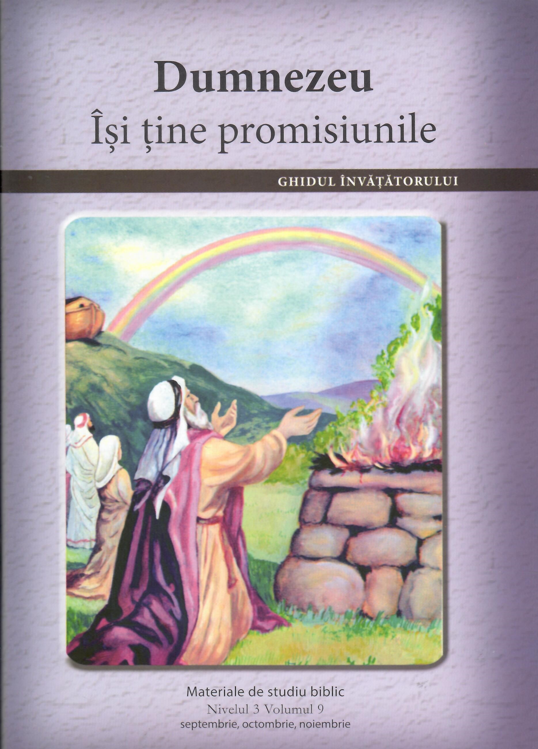 Nivelul 3 vol. 9 Dumnezeu Isi tine promisiunile - Ghidul invatatorului