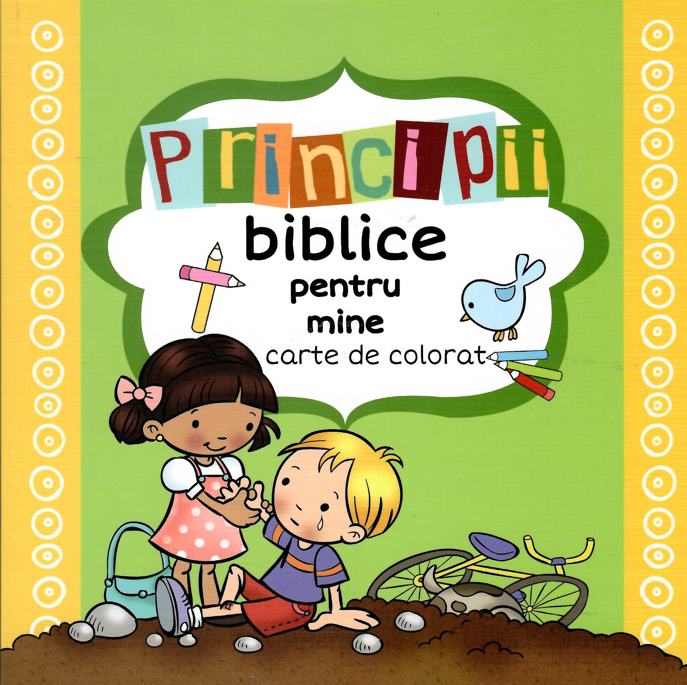 Principii biblice pentru mine - carte de colorat
