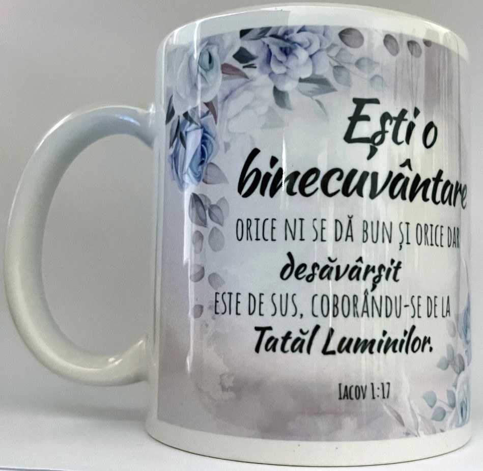 Cana cu verset - Esti o binecuvantare