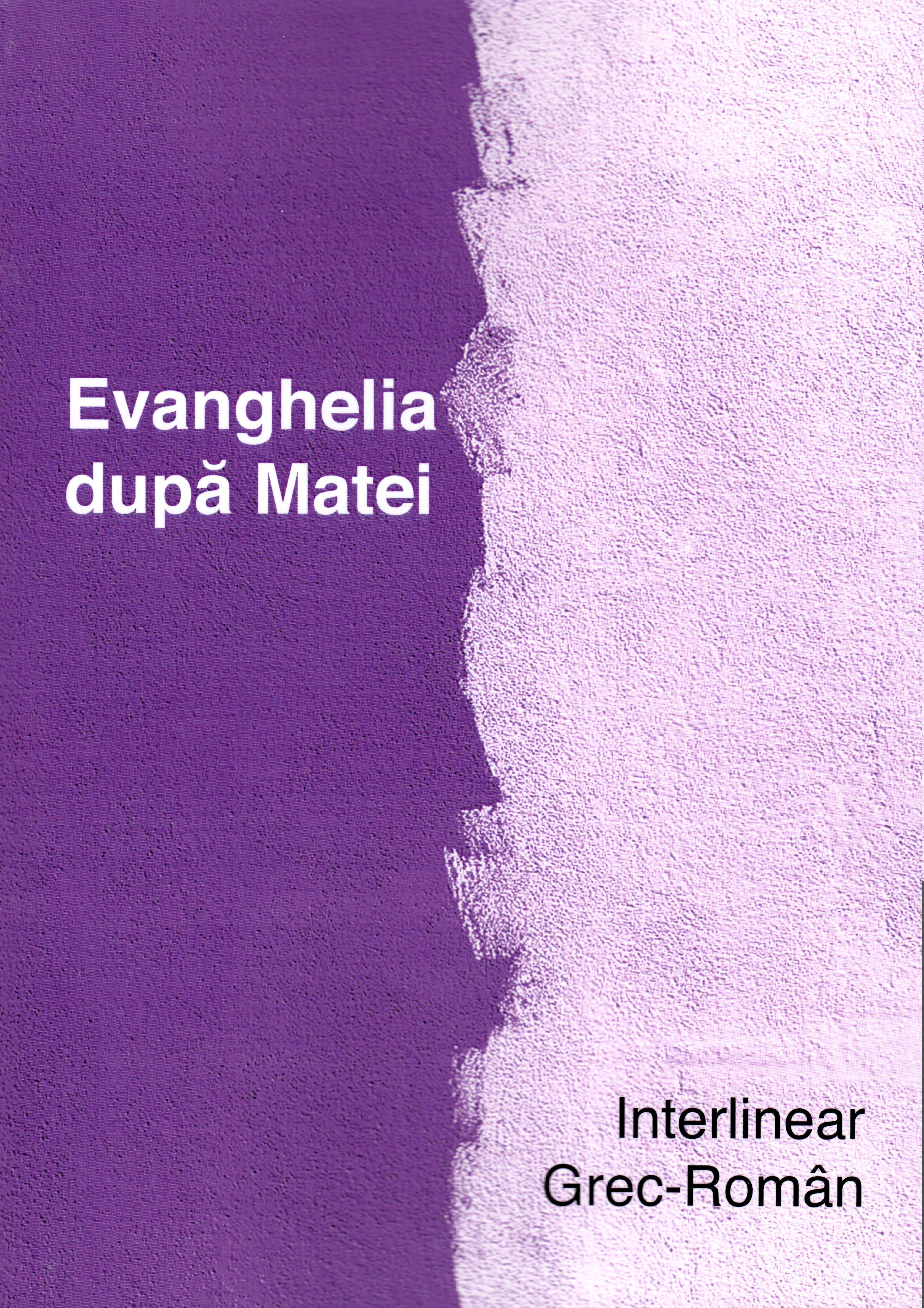 Evanghelia dupa Matei interlinear